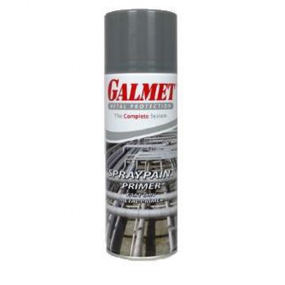 Grey Primer Spray Paint 350gm Aerosol GSPGPA350 Galmet DG