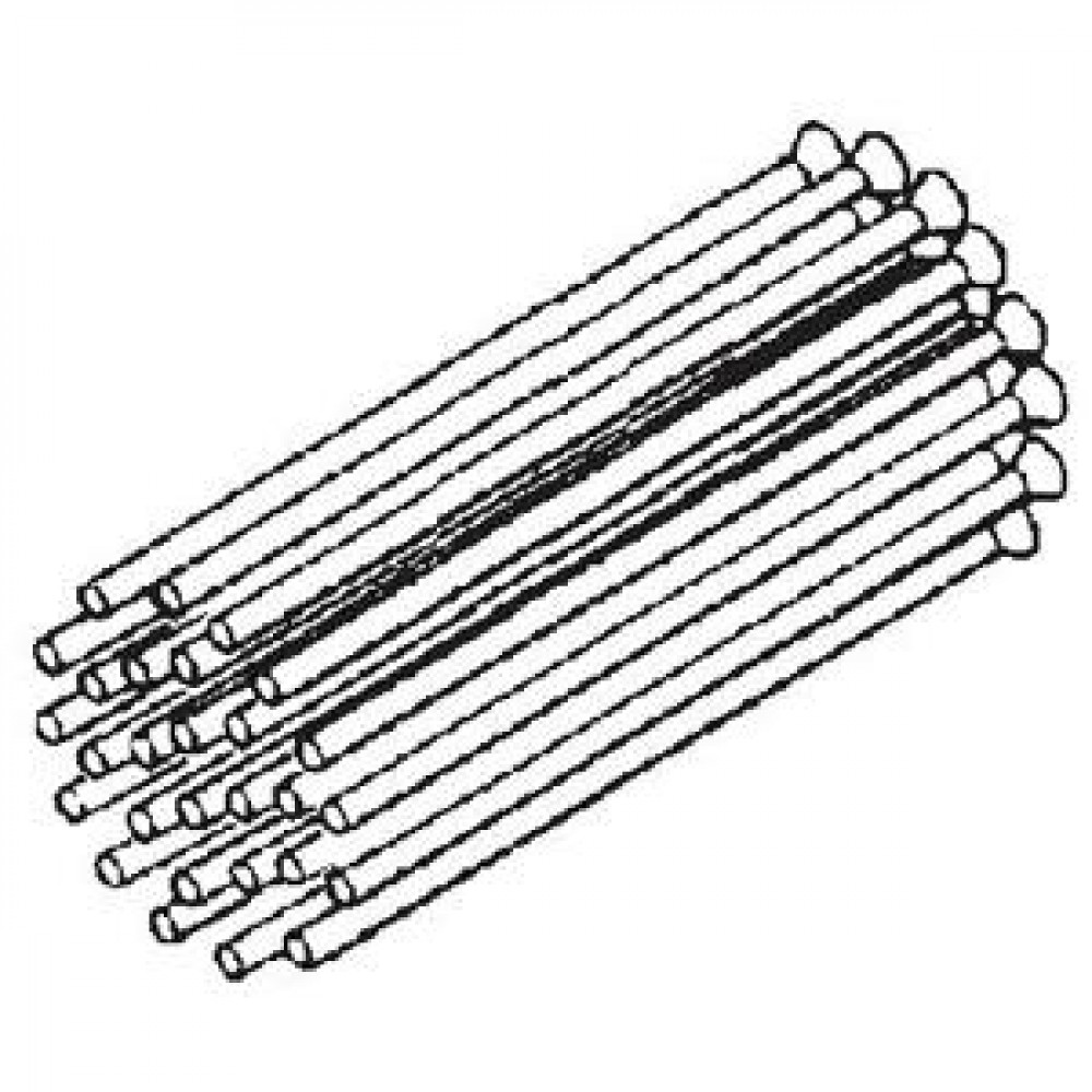Air Needle Scaler Replacement Needles 3mm x 180mm (19 Per Pkt)