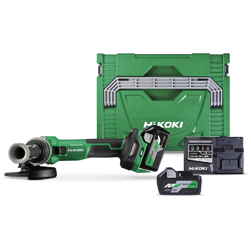 Multi Volt Hikoki Cordless Grinder Hikoki MULTI VOLT (36V) 100mm